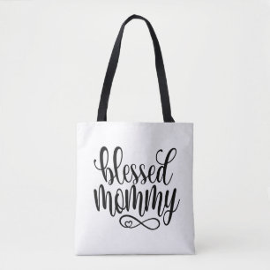 Blessed Mummy Mother's Day Quote   Tote Bag