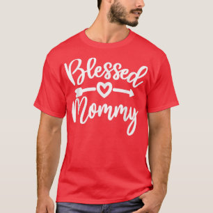 Blessed Mummy Mother's Day Thanksgiving Thankful M T-Shirt