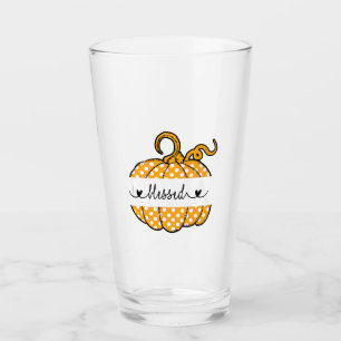 Blessed Nana Pumpkin Art Thanksgiving Halloween Glass