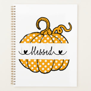 Blessed Nana Pumpkin Art Thanksgiving Halloween Planner