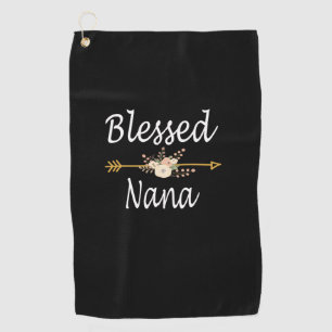 Blessed Nana  Shirt Thanksgiving Christmas   Golf Towel