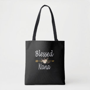 Blessed Nana Shirt Thanksgiving Christmas Tote Bag