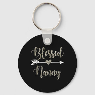 Blessed Nanny Mother’s Day 2024 Grandma Leopard Wo Key Ring