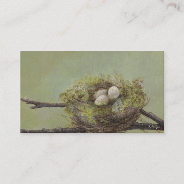 Blessed Nest Business Card - Customisable (Front)