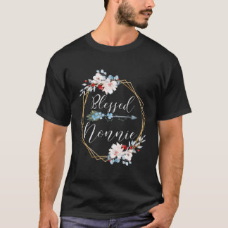 Blessed Nonnie Grandma Gift T-Shirt
