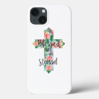Blessed not Stressed Cross