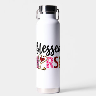Blessed Nurse – Inspirational Nurse Water Bottle