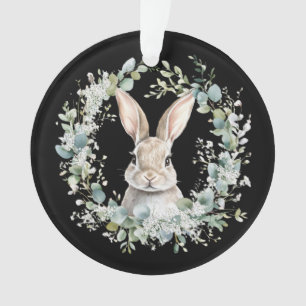 Blessed Ostara Rabbit Spring Easter Acrylic Ornament