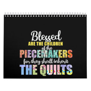 Blessed Piecemakers Children Quilting Crochet Calendar