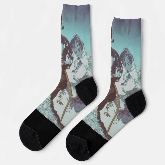 Blessed Pier Giorgio Frassati Socks (Left)