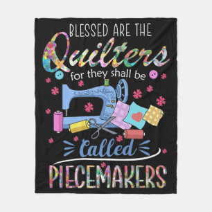 Blessed Quilters Piecemakers Quilting Sewing Ideas Fleece Blanket