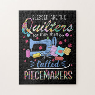 Blessed Quilters Piecemakers Quilting Sewing Ideas Jigsaw Puzzle
