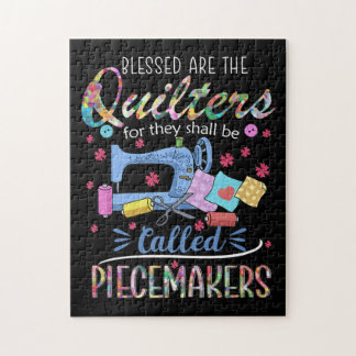 Blessed Quilters Piecemakers Quilting Sewing Ideas Jigsaw Puzzle