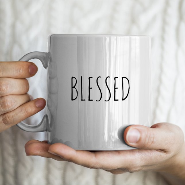 Blessed RAE DUNN inspired Coffee Mug (Creator Uploaded)