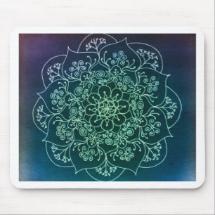 Blessed Rain Mandala Mouse Mat