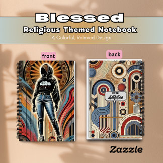 Blessed Religious Theme Notebook
