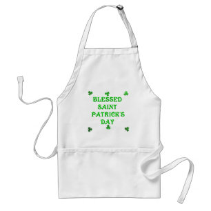 Blessed Saint Patrick's Day (1) Standard Apron