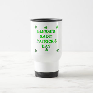 Blessed Saint Patrick's Day (1) Travel Mug