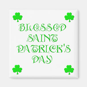 Blessed Saint Patrick's Day (3) Magnet