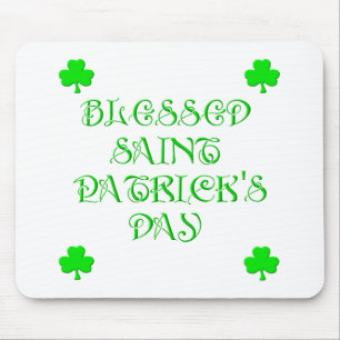 Blessed Saint Patrick's Day (3) Mouse Mat