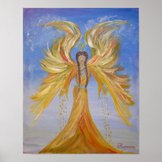 Blessed Seraphim Angel Poster