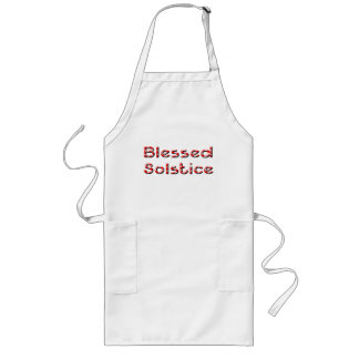 Blessed Solstice Long Apron