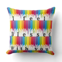 blessed Throw Pillow