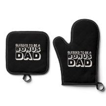 Blessed To Be A Bonus Dad Kitchen/Grill Gift Set