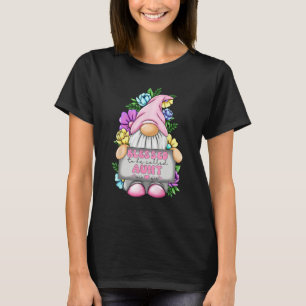 Blessed To Be Called Aunt Gnome Cute Girl Mothers T-Shirt