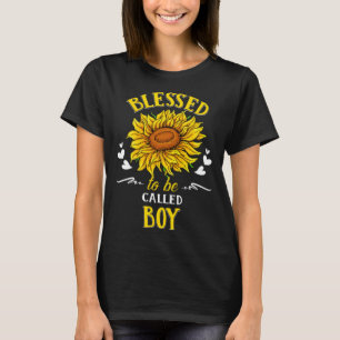 Blessed To Be Called Boy For Womens Mens T-Shirt