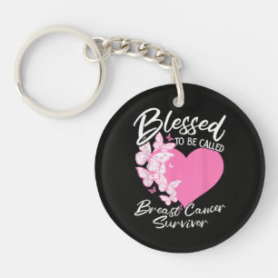 Blessed to Be Called Breast Cancer Survivor  Key Ring