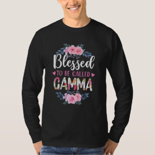 Blessed To Be Called Gamma Grammy Mother's Day T-Shirt