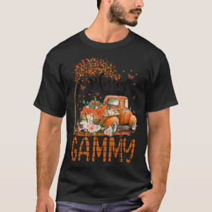 Blessed To Be Called Gammy Fall Vibes Thanksgiving T-Shirt