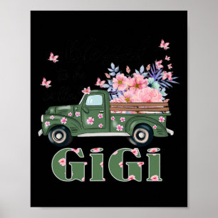 Blessed To Be Called Gigi Funny Grandma Nana Mimi Poster