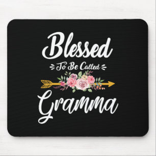 Blessed To Be Called Gramma Floral Mother's Day Th Mouse Mat