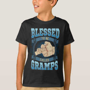 Blessed To Be Called Gramps Gifts Gramps Fathers D T-Shirt