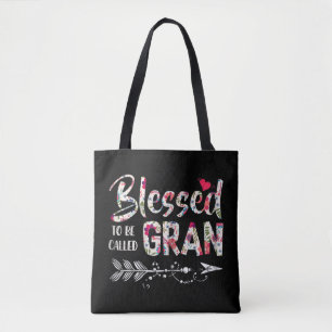 Blessed to be called Gran Colourful Xmas  Tote Bag