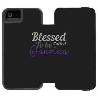 Blessed to be called grandma incipio watson™ iPhone 5 wallet case