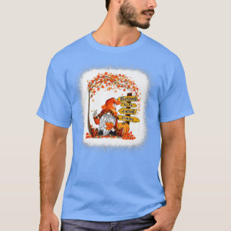 Blessed To Be Called Granny Gnome Fall Autumn Than T-Shirt