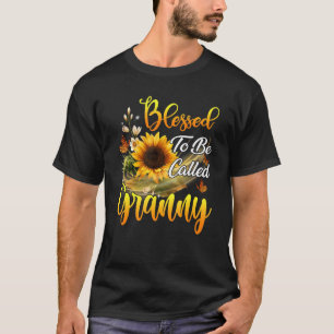 Blessed To Be Called Granny Sunflower Mother's Day T-Shirt