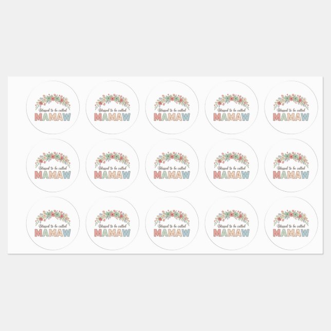 Blessed to be called Mamaw (Sheet)