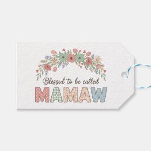 Blessed to be called Mamaw Gift Tags