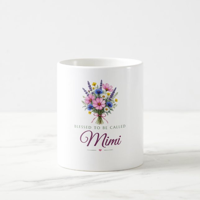 Blessed to Be Called Mimi Coffee Mug (Center)
