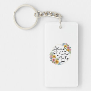 Blessed To Be Called Mommy Sunflower Mommy Mothers Key Ring