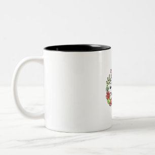 Blessed To Be Called Mommy Sunflower Mommy Mothers Two-Tone Coffee Mug