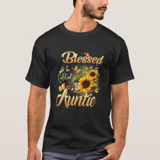 Blessed To Be Called Mum And Auntie St Patricks Da T-Shirt