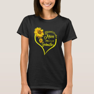 Blessed To Be Called Mum And Godmother Mother's Da T-Shirt