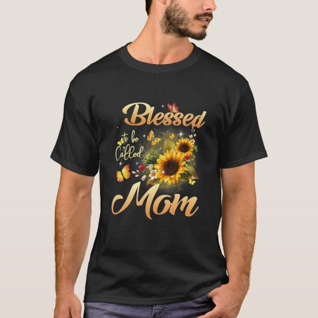 Blessed To Be Called Mum And Mum St Patricks Day T-Shirt (Front)