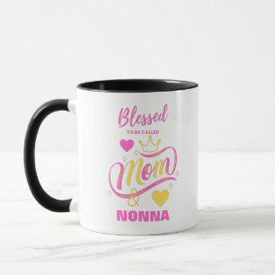 Blessed To Be Called Mum and NONNA Mug