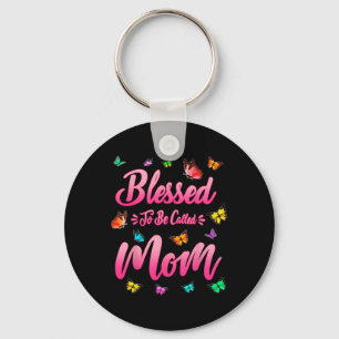 Blessed To Be Called Mum Cute Mothers Day Funny Gi Key Ring